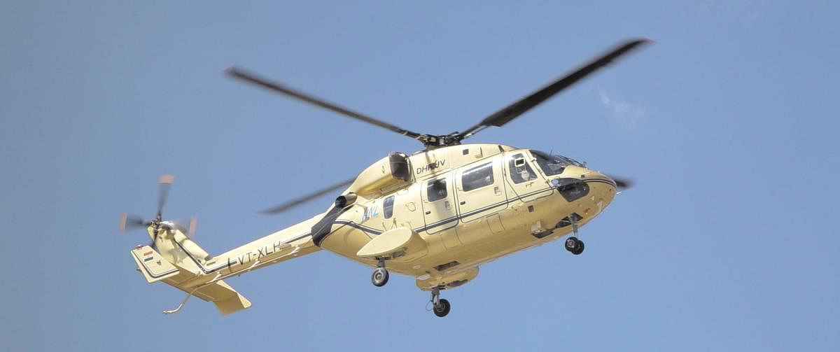 HAL is the Design Authority and Original Equipment Manufacturer (OEM) of ALH-Dhruv. (DH Photo)