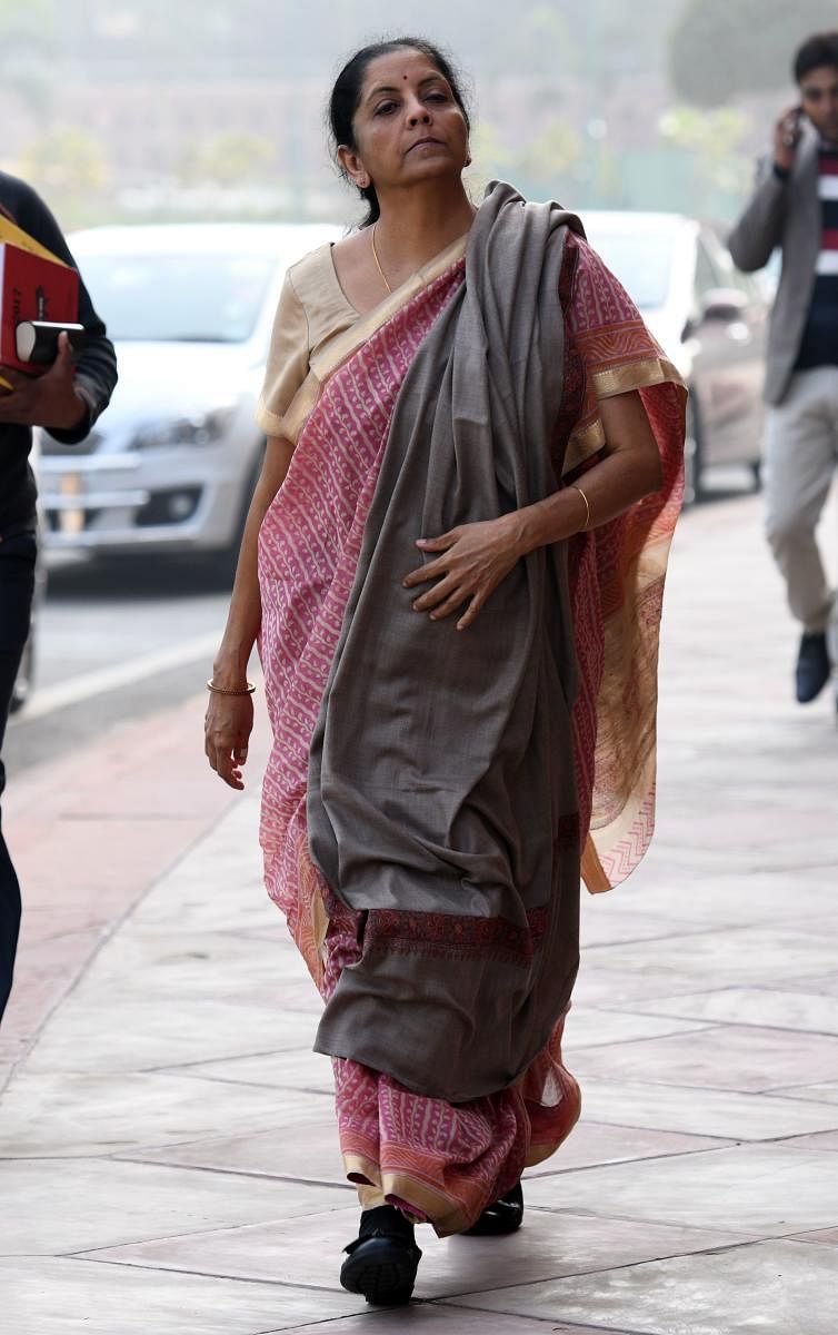 Union Finance Minister Nirmala Sitharaman (Photo by AFP)