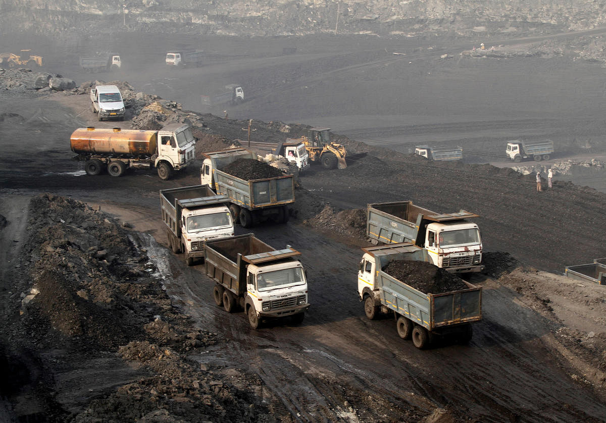 Coal is the most important and abundant fossil fuel in India. It accounts for 55 per cent of the country's energy needs and the government is trying to curb imports. Photo/Reuters