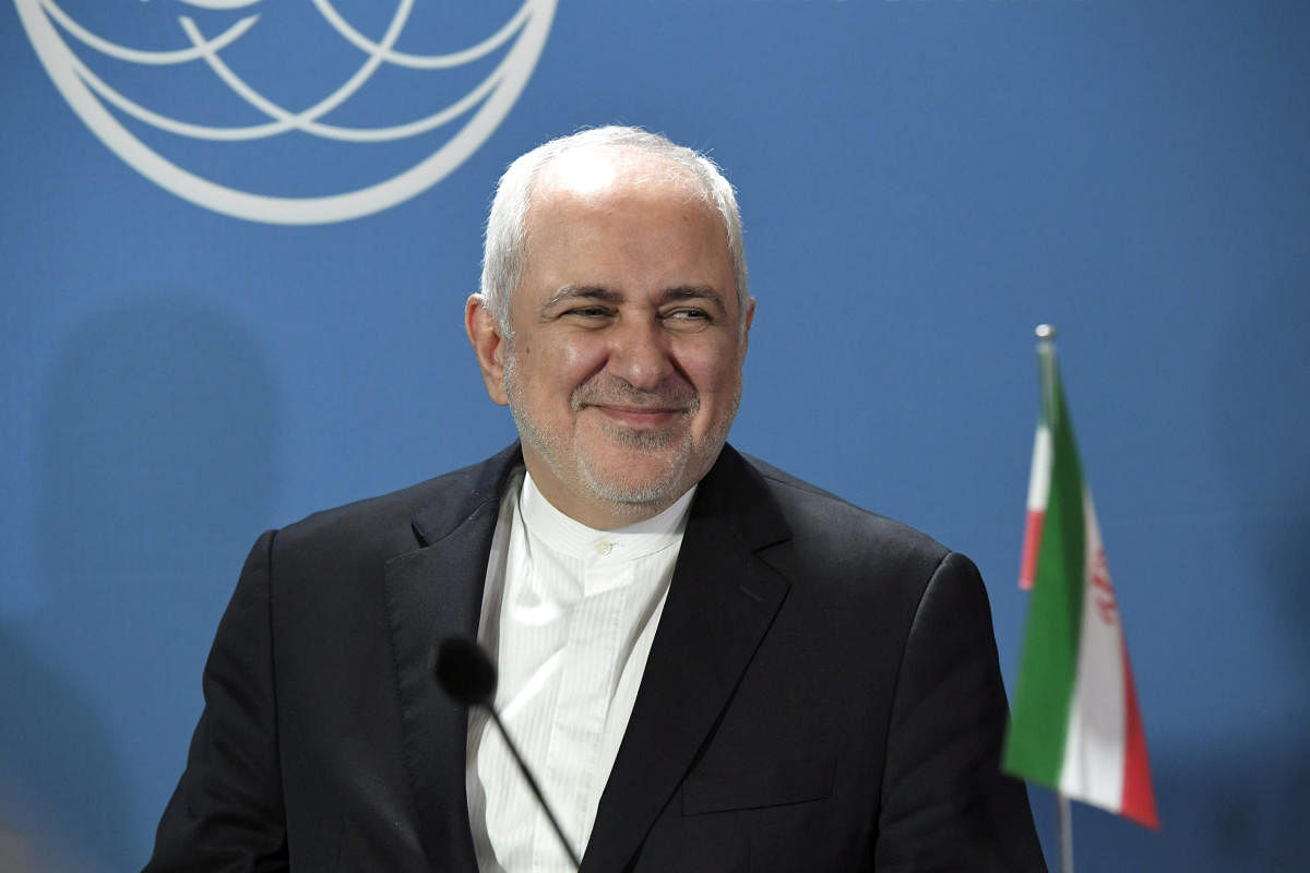 Foreign Minister of Iran Mohammed Javad Zarif. (Reuters Photo)