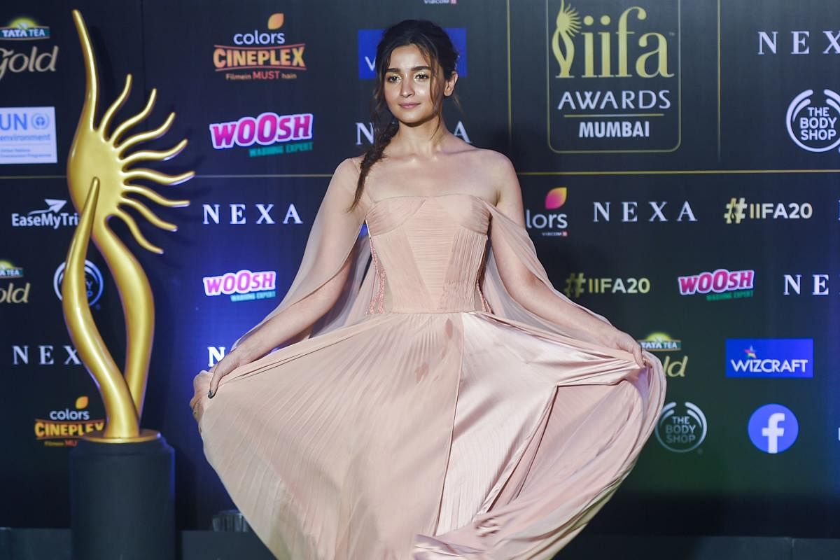 Bollywood actress Alia Bhatt  was speaking at the 20th edition of IIFA awards. (AFP Photo)