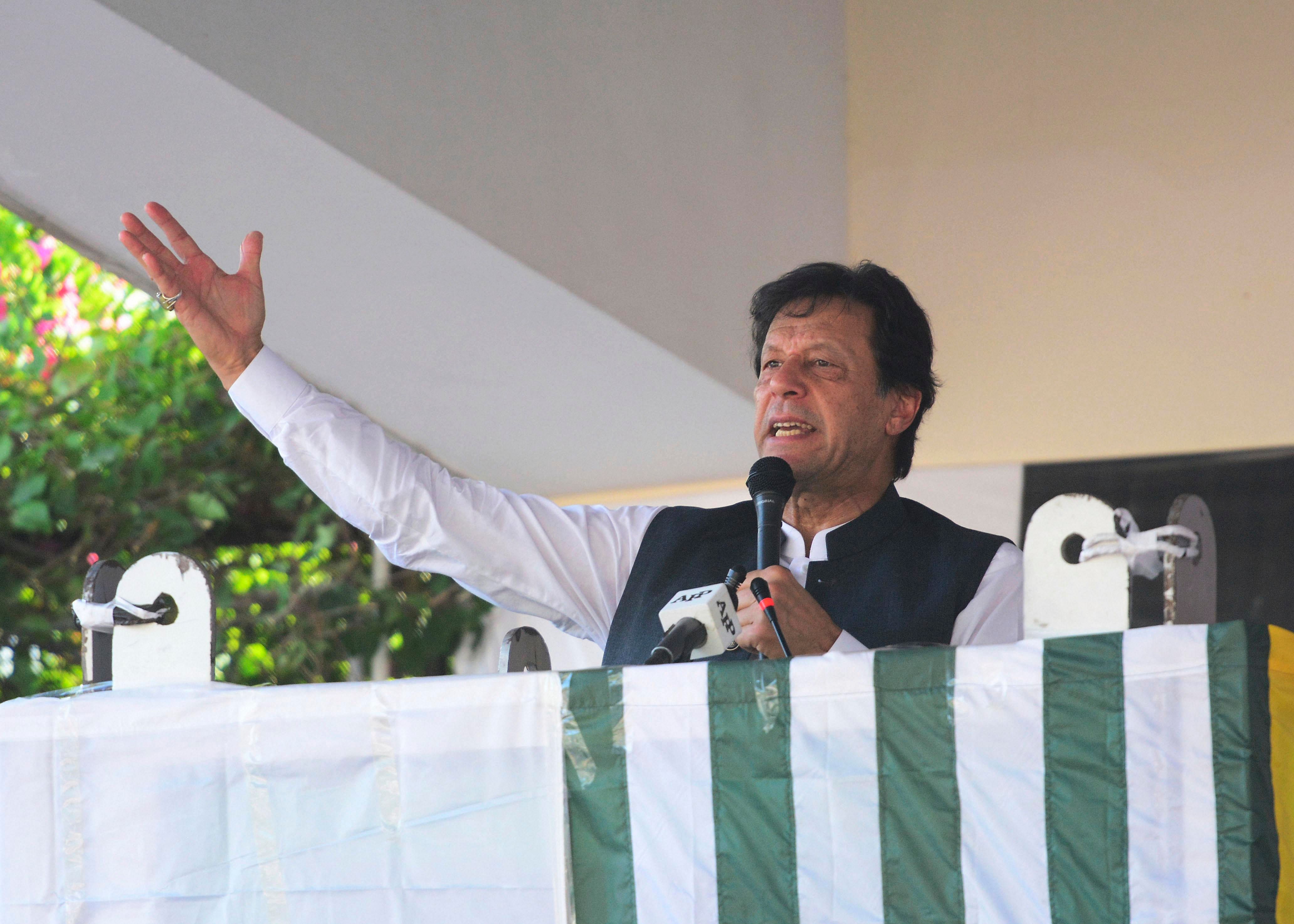 Pakistan Prime Minister Imran Khan. (PTI Photo)
