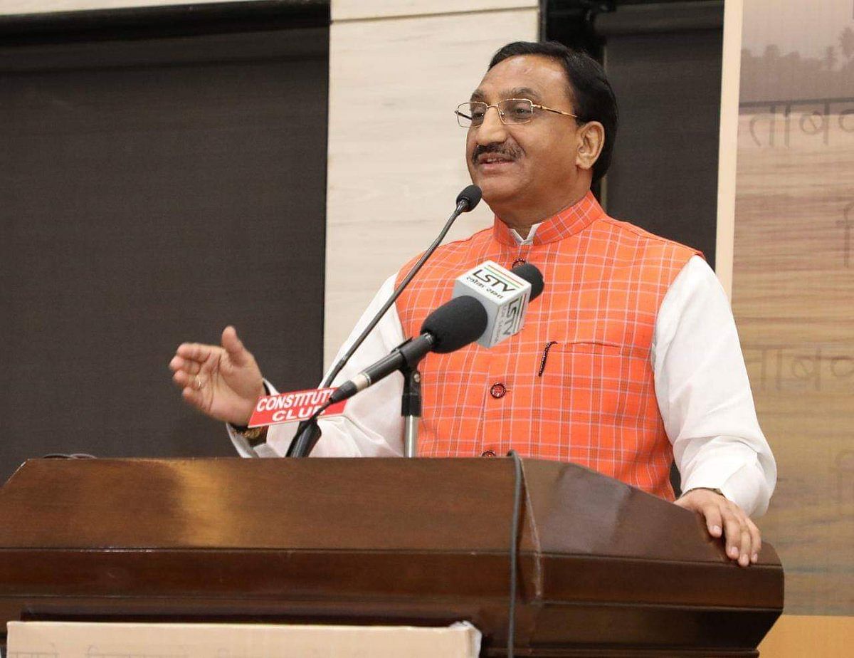 Holding a meeting wisth senior officials of the National Council for Promotion of Urdu Language (NCPUL) on Thursday, Nishank asked them to make available Mughal prince Dara Shikoh's books on Indian culture and civilization to “every home” and all the Madrasas.