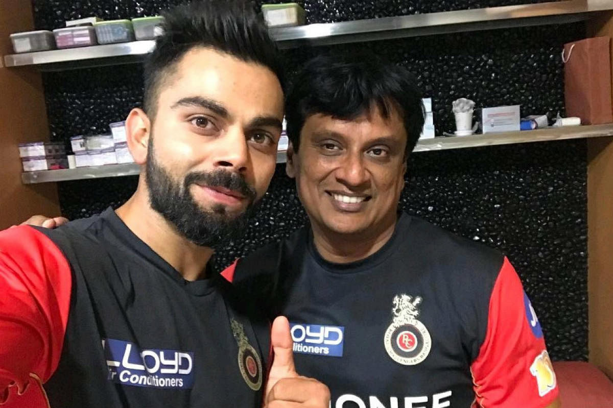 Shanker Basu (right), seen with Virat Kohli, returns to the RCB set-up as strength and conditioning coach following a successful stint with the Indian team. 