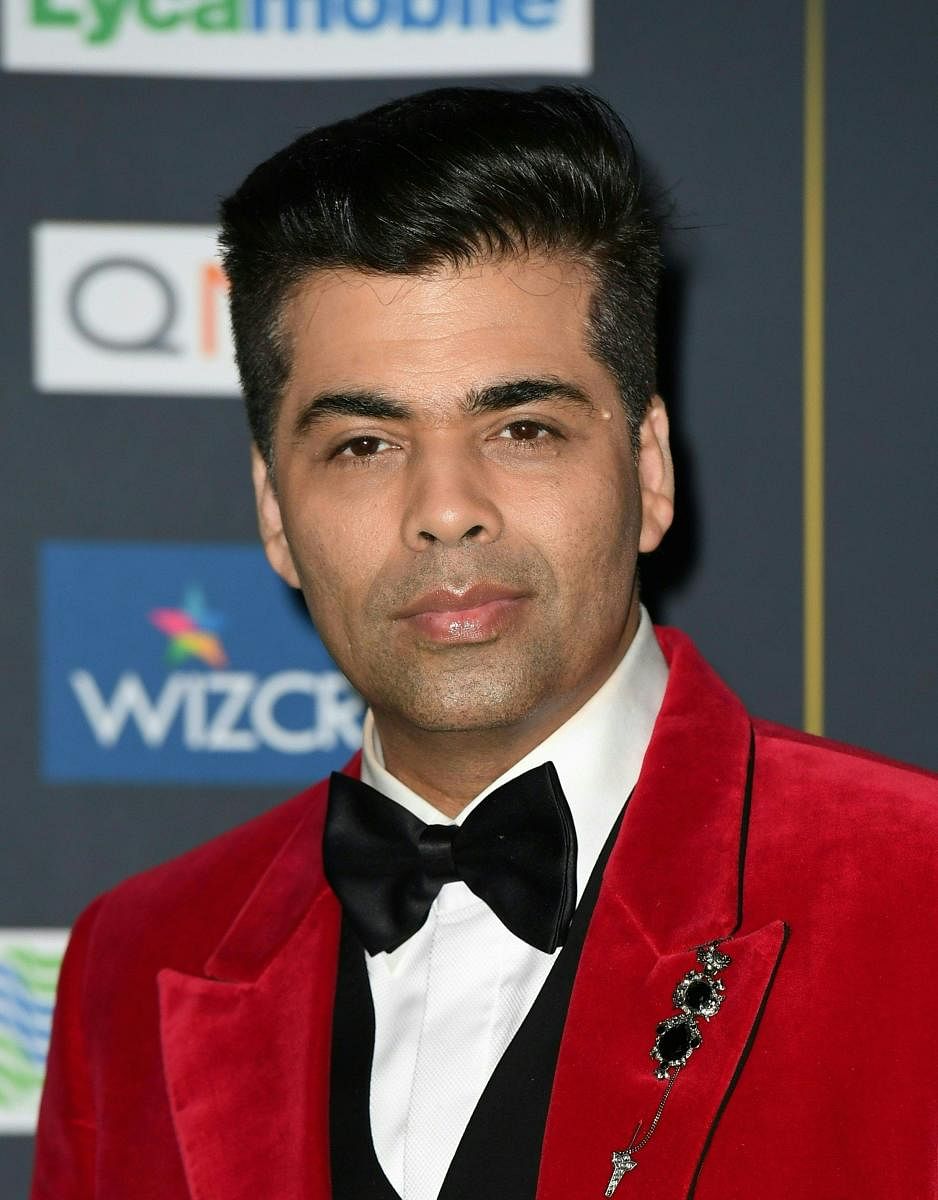 Dharma Productions' proprietor, Karan Johar said he was thrilled to release the film on the streaming platform. AFP File Photo