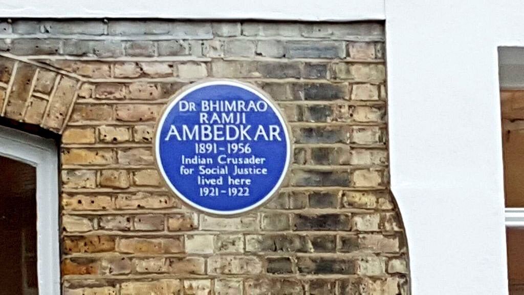 The Ambedkar House is a four-storey townhouse at 10 King Henry's Road in Camden area of north London. (Credit: Twitter)