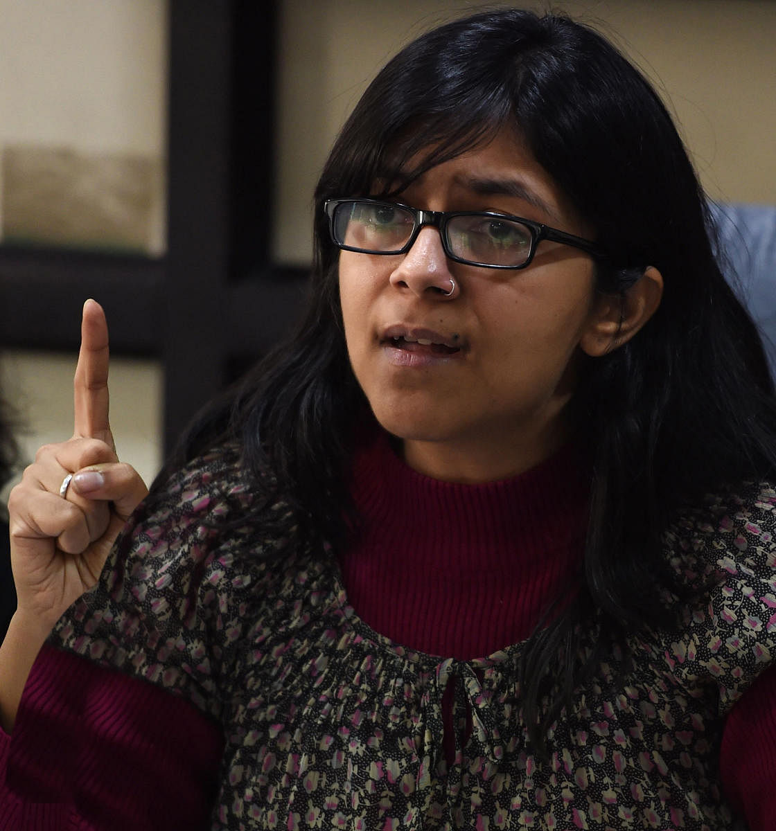DCW chief Swati Maliwal also met the journalist at AIIMS, where she is undergoing treatment. (AFP File Photo)