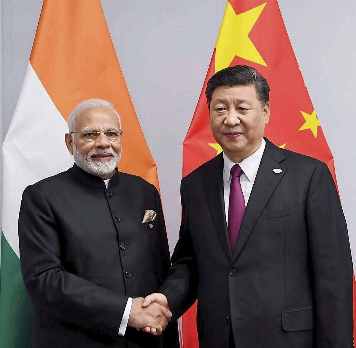 China President Xi Jinping and Prime Minister Narendra Modi