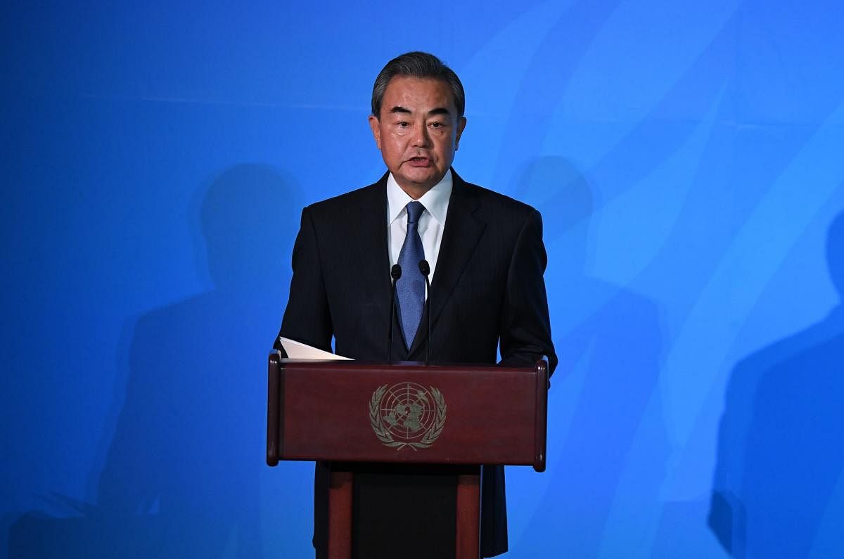 In an address on the sidelines of the annual United Nations General Assembly in New York, Wang Yi, China's foreign minister and state councilor, urged a move away from confrontation between the two biggest global economies, saying they should cooperate fo