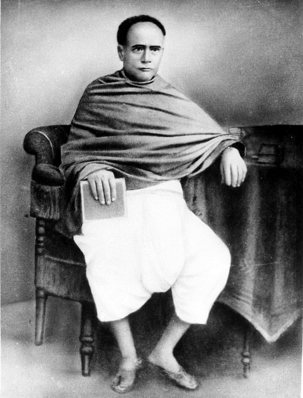 Ishwar Chandra Vidyasagar. Photo credit: Wikimedia commons