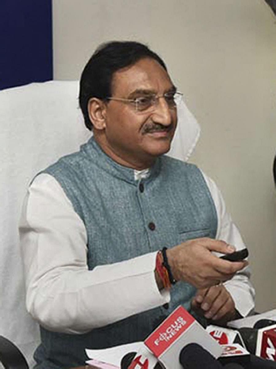 HRD minister Ramesh Pokhriyal Nishank will chair the meeting of the IIT council. PTI Photo