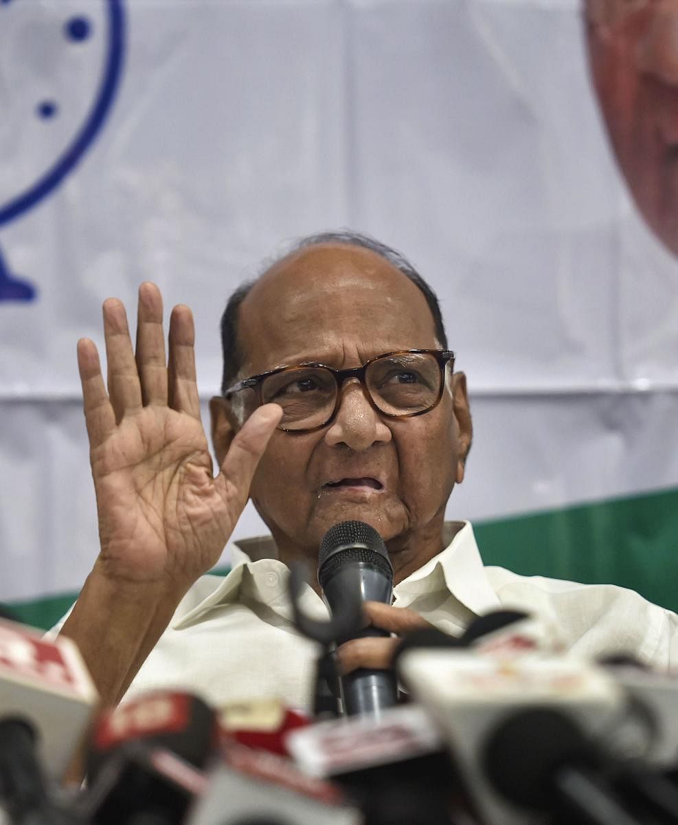 Pawar said he would visit the ED office on his own but officials say that deciding to question any person in a case is the prerogative of the "investigating officer". PTI Photo