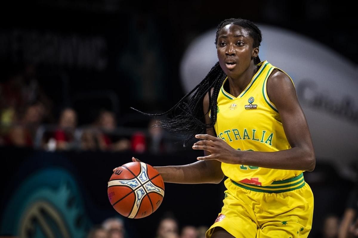 Ezi Magbegor has been the standout performer for Australia in the ongoing FIBA Asia Championship.