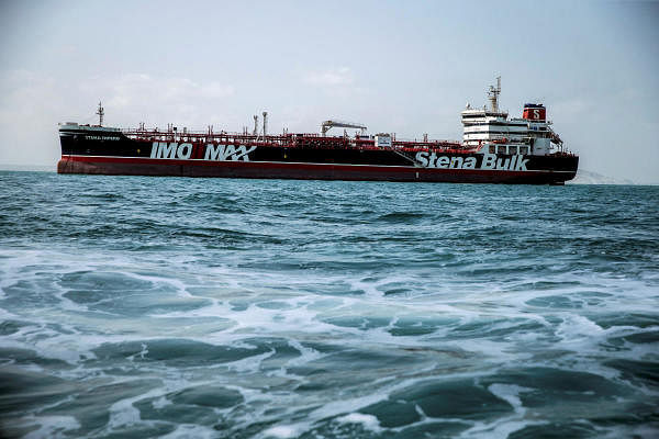 Stena Impero, a British-flagged vessel owned by Stena Bulk. (Photo/Reuters)