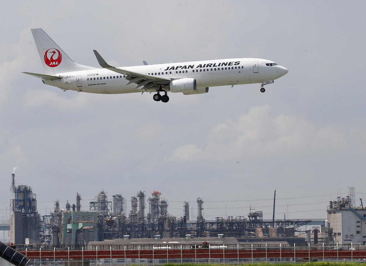 Japan Airlines' airplane. (Reuters Photo)