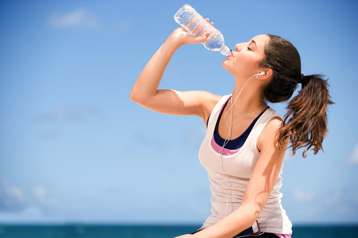 Drinking ample water andworking out regularly is amust for a healthy heart.