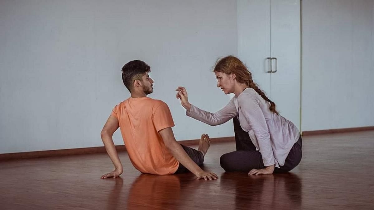 The dancers of ‘Rorschach Touch’