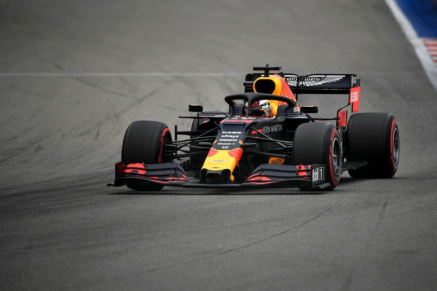 Red Bull's Max Verstappen set the pace in Friday practice for the Russian Grand Prix. Picture credit: AFP