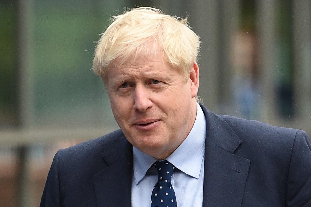 British Prime Minister Boris Johnson. AFP Photo