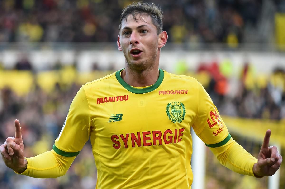 Nantes' Argentinian forward Emiliano Sala. (AFP Photo)