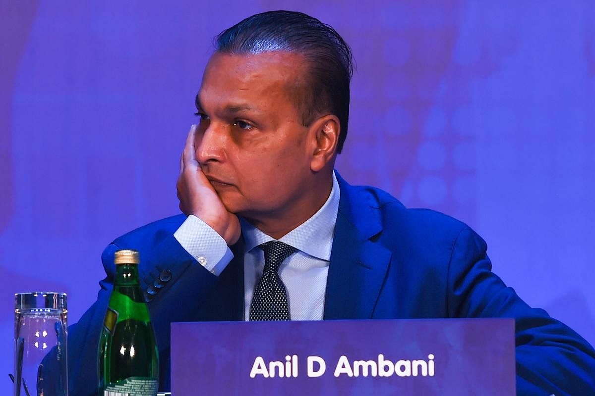 Indian tycoon Anil Ambani attends the annual general meeting of Reliance ADAG Companies in Mumbai. (AFP Photo)