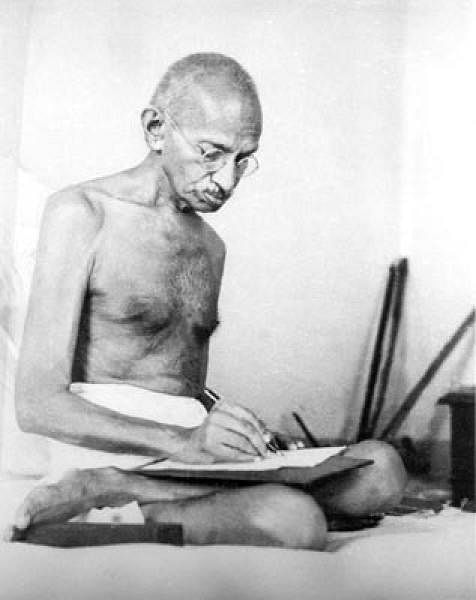 A picture of Mahatma Gandhi. (DH Photo)
