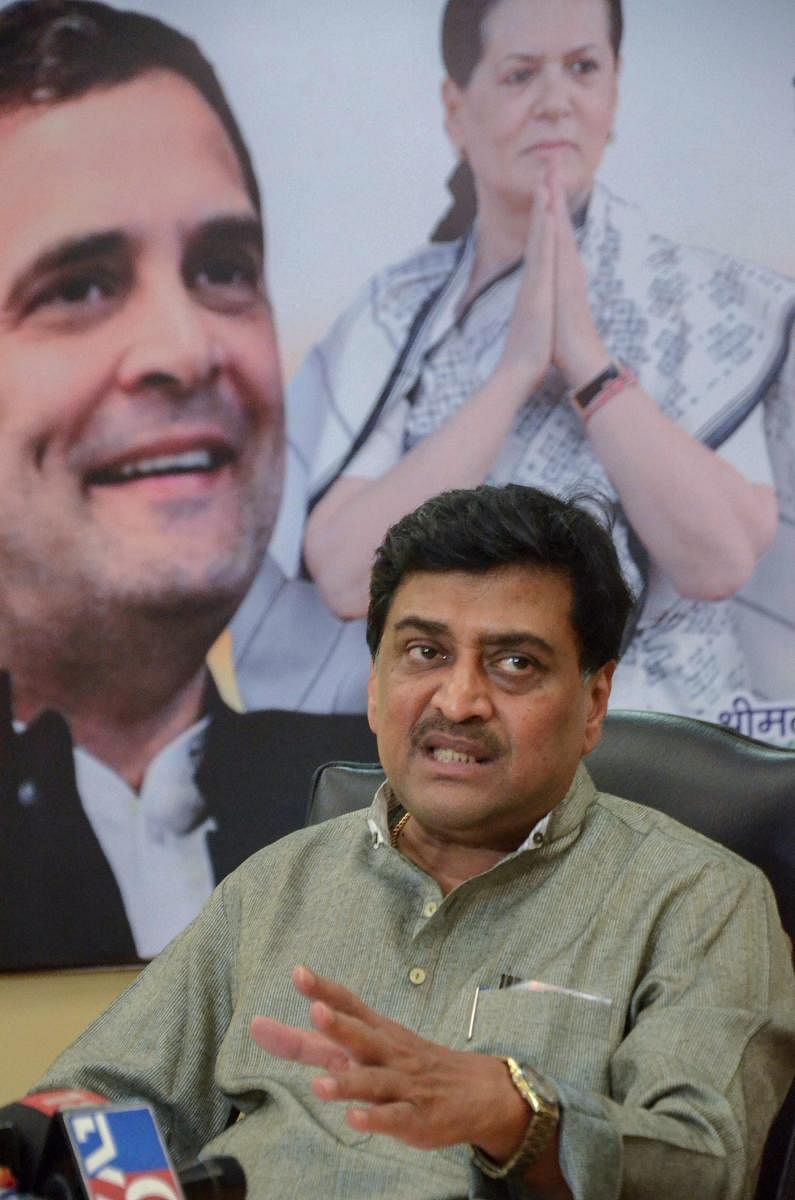 Former chief minister Ashok Chavan of the Congress will contest from Bhokar in Nanded district, his hometurf. PTI File Photo