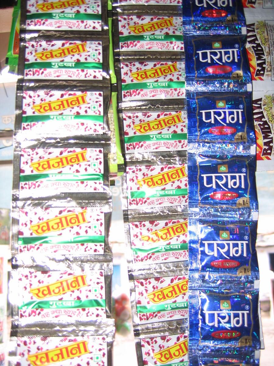 Pan Masala and supari packets (Representative Image)