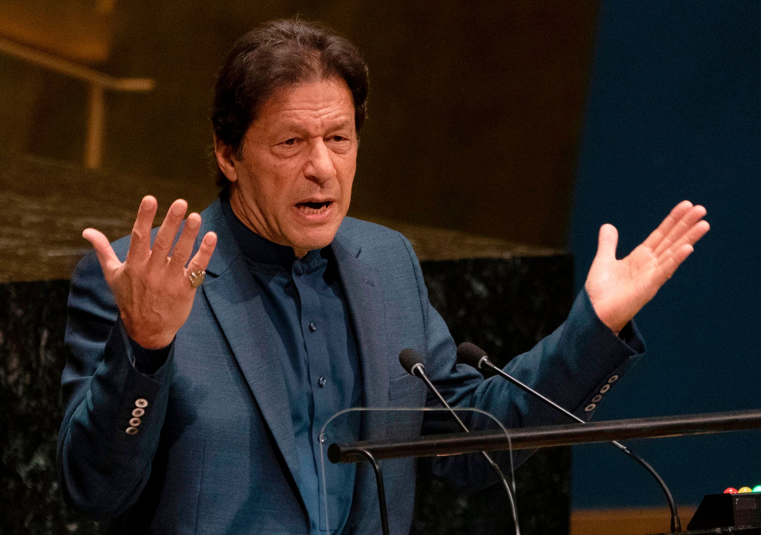 Pakistan Prime Minister Imran Khan. (AFP Photo)