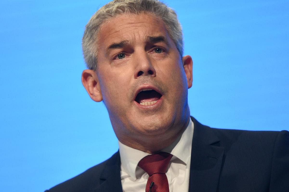 Britain's Secretary of State for Exiting the European Union (Brexit Minister) Stephen Barclay. (Photo by AFP)