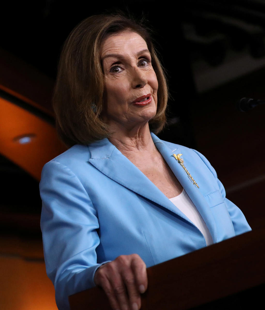 Speaker of the House Nancy Pelosi (Photo by Reuters)