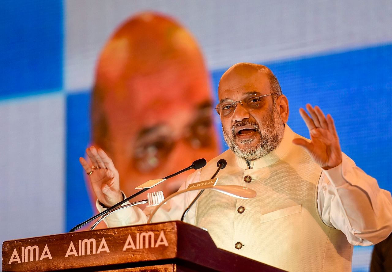 Amit Shah gave a clarion call to shun single-use plastic and urged citizens to take an initiative to make this a mass movement. (PTI photo)