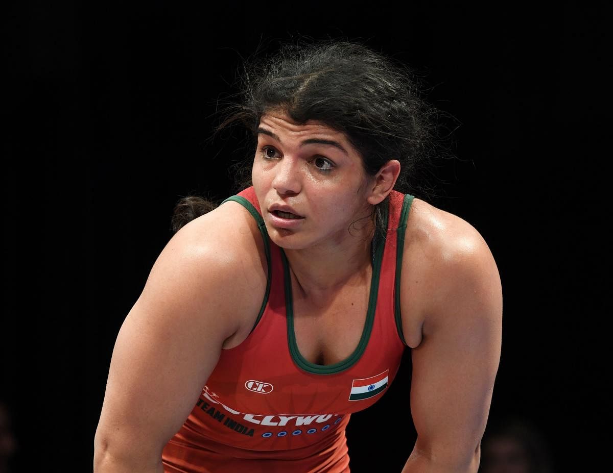 Sakshi Malik of Team India. (AFP Photo)