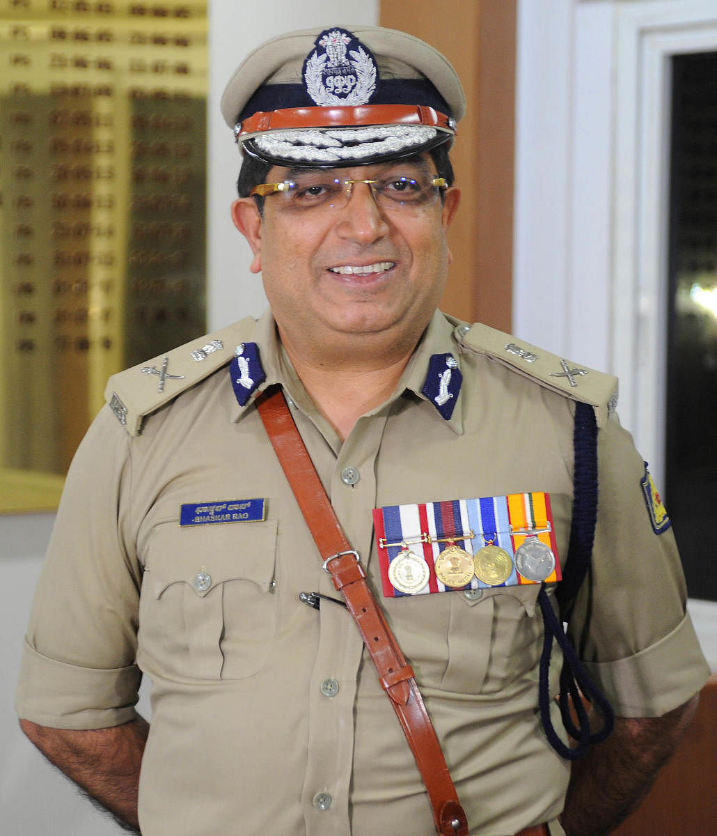 City police commissioner Bhaskar Rao.