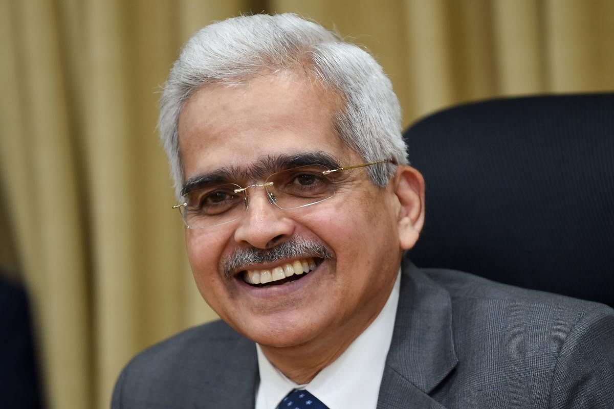 Reserve Bank of India (RBI) governor Shaktikanta Das attends a press conference at the central bank's headquarters in Mumbai on October 4, 2019. AFP
