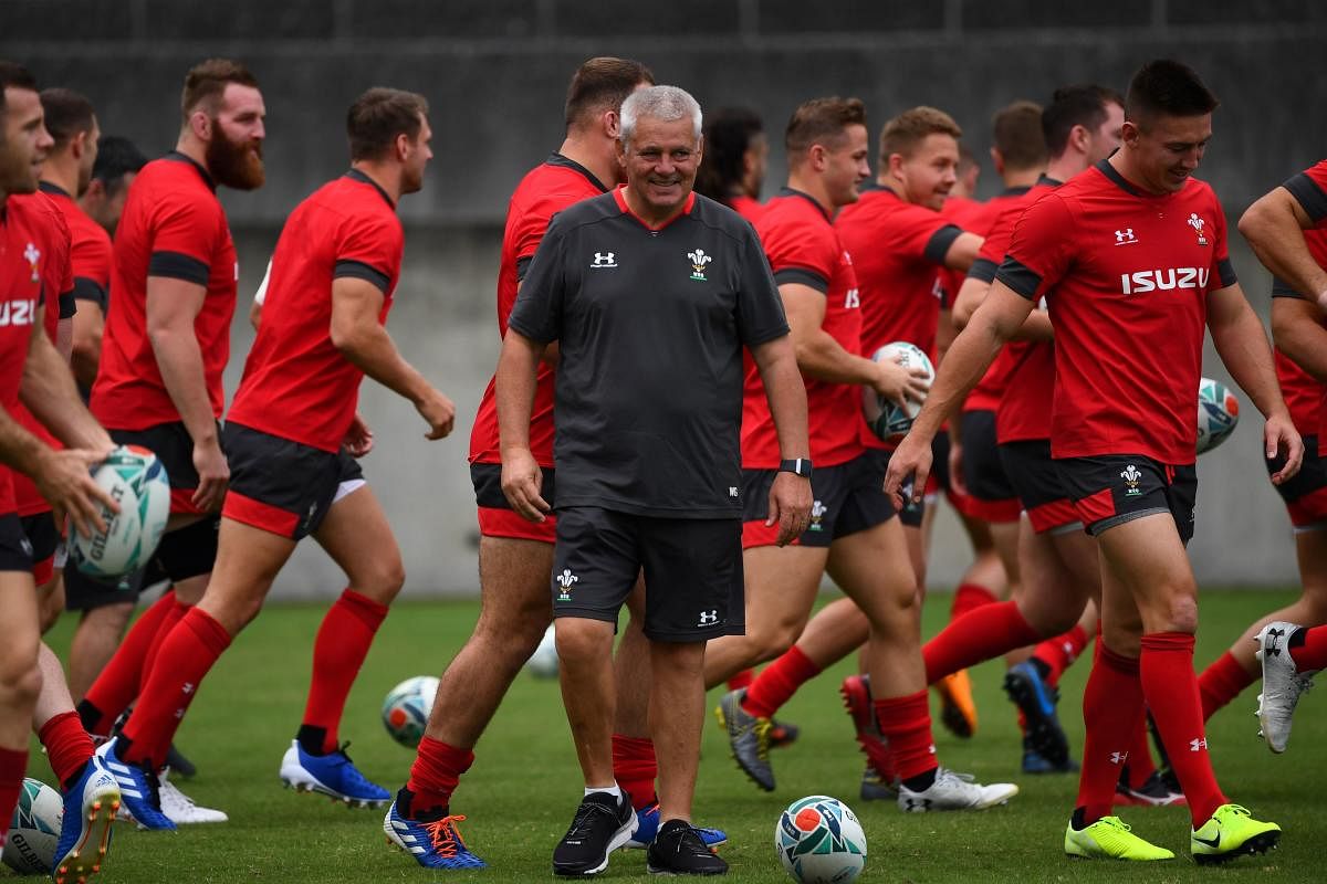 There are two World Cup fixtures on the island at that time -- a potentially critical Pool A Ireland-Samoa clash in Fukuoka on October 12 and Wales-Uruguay in Pool D in Kumamoto on October 13. AFP