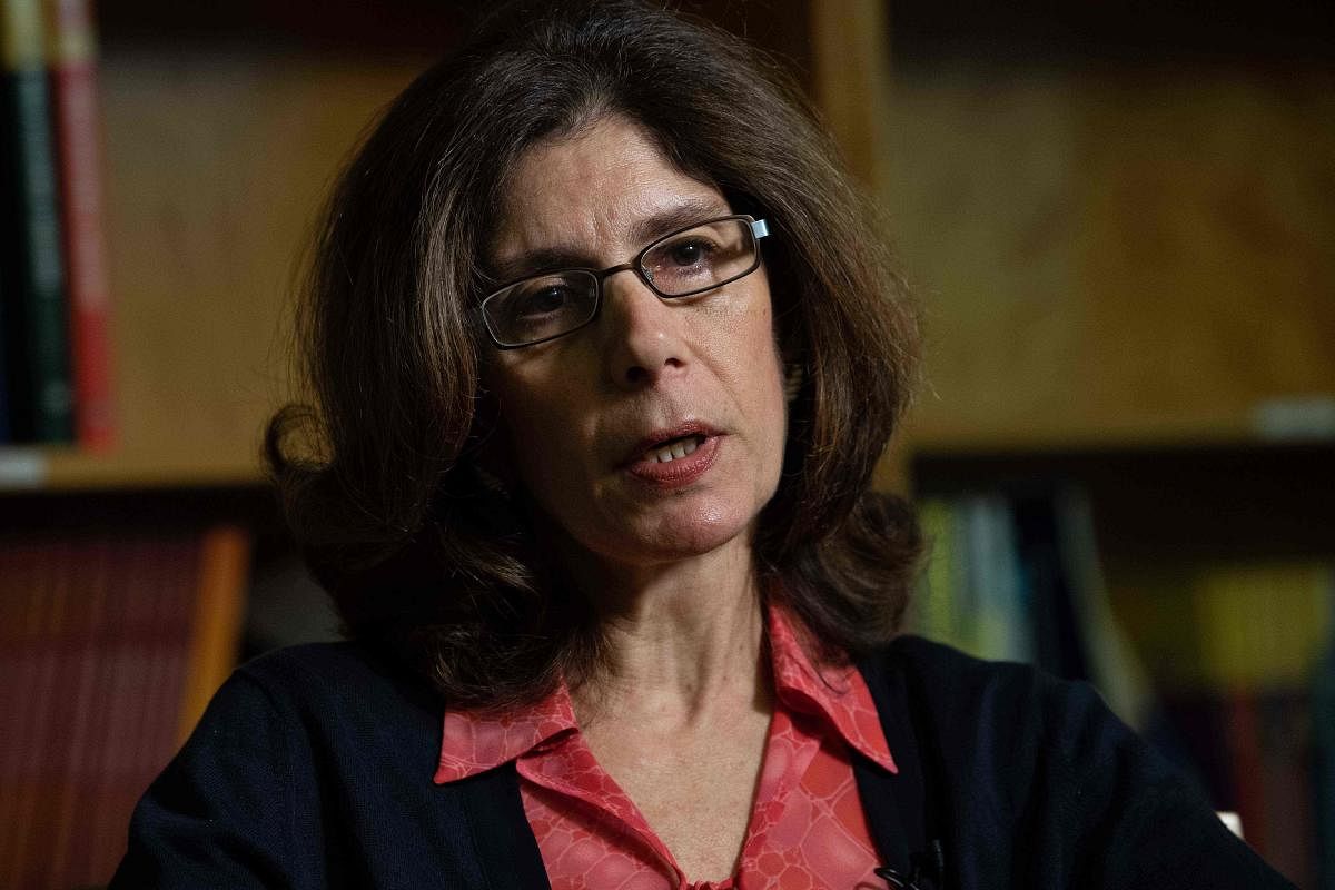 Without growth "inevitably, people will struggle," the World Bank's Chief Economist Pinelopi Koujianou Goldberg said in an interview. Photo/AFP