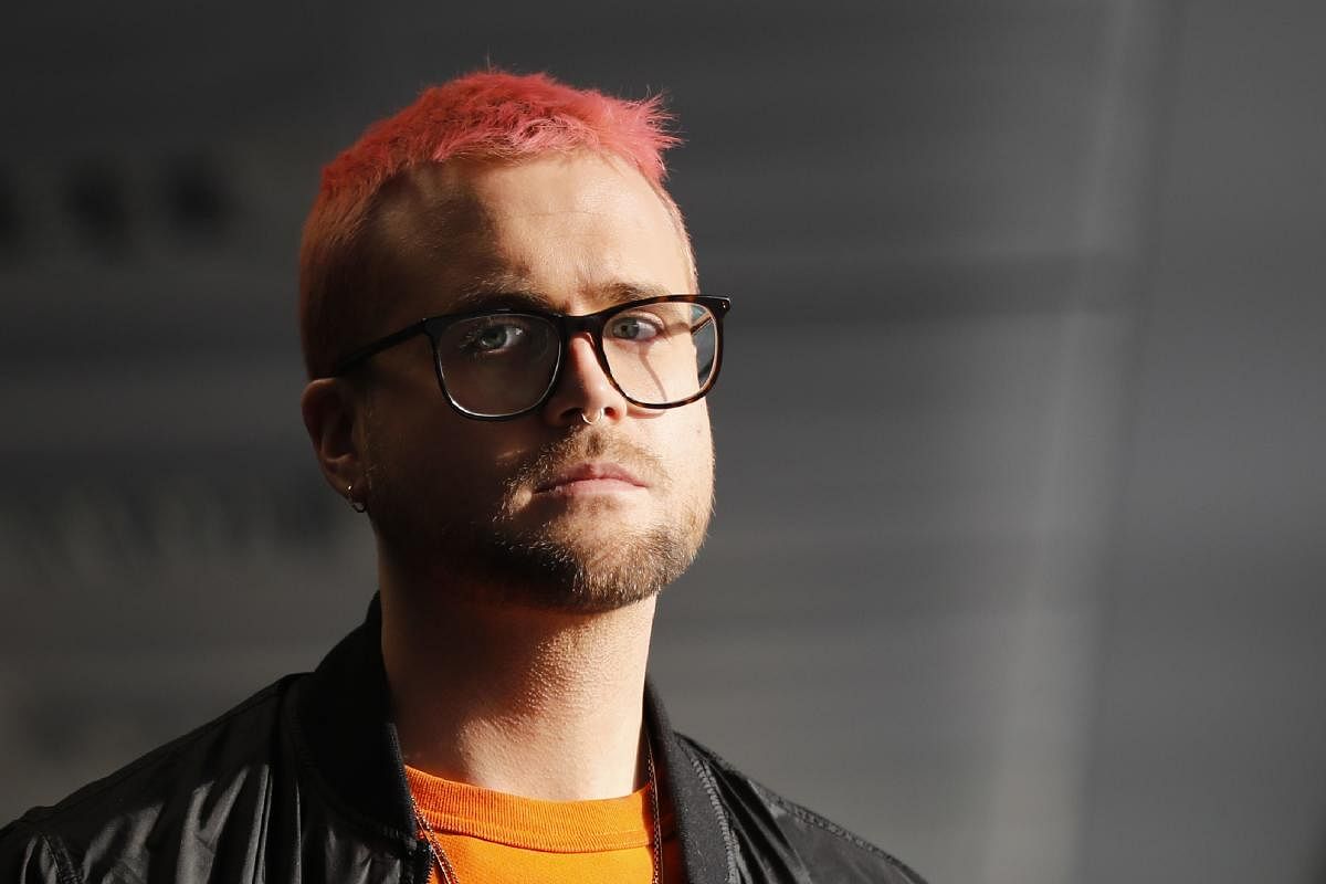 Canadian data analytics expert and whistle-blower, Christopher Wylie. (AFP Photo)