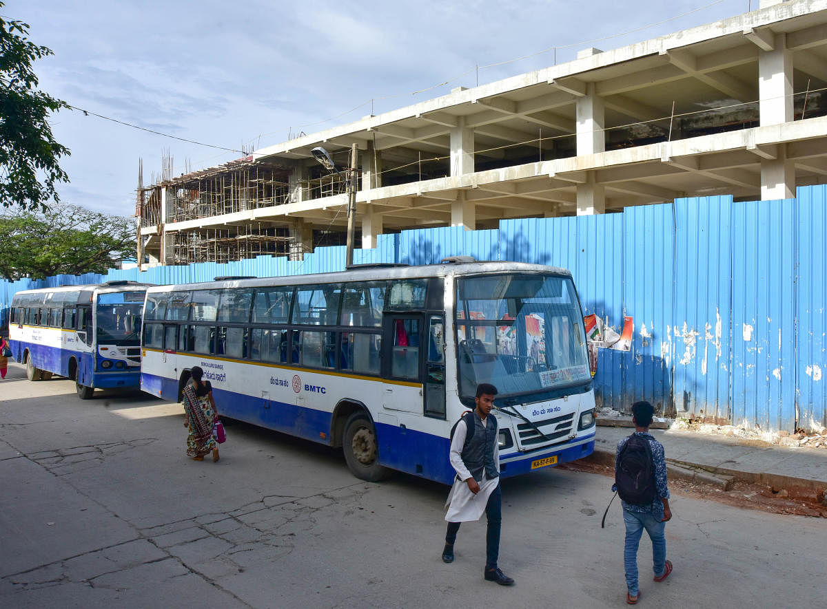 The absence of bus shelter and toilet facilities is causing inconvenience to passengers. Dh file photo