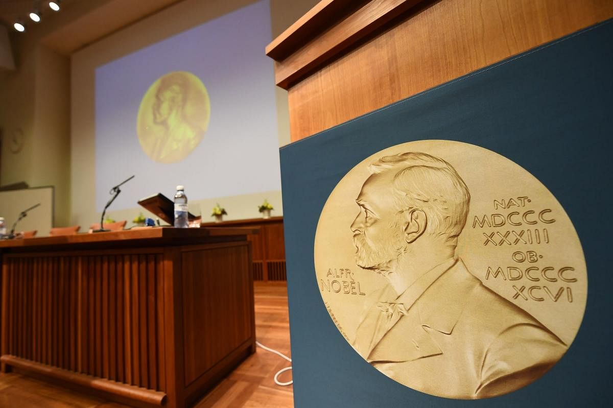  The Swedish Academy will crown two Nobel literature laureates on Thursday, after postponing last year's prize over a sexual harassment scandal. Photo/AFP