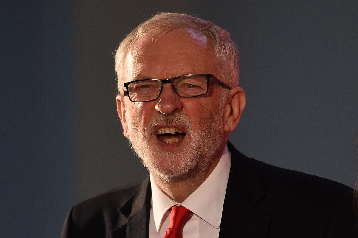 Britain's main opposition Labour Party leader Jeremy Corbyn. (AFP)