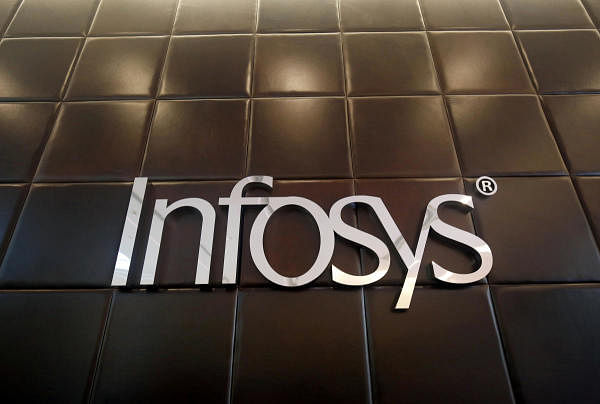 Infosys logo. (Reuters photo)