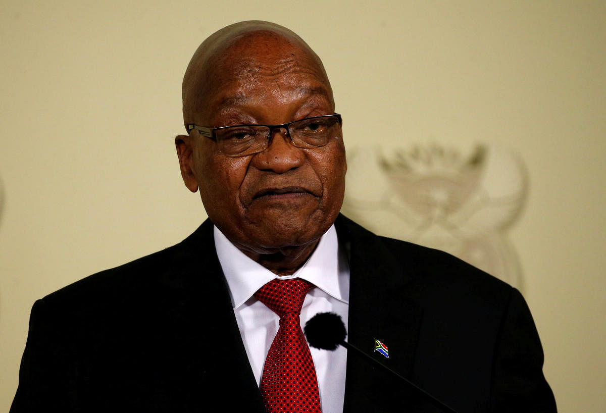 Zuma denies any wrongdoing. Reuters file photo