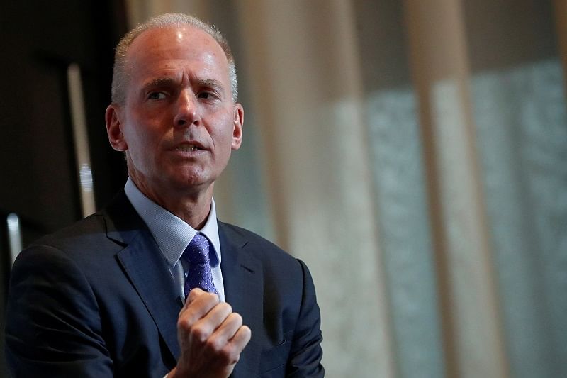 Boeing President and CEO Dennis Muilenburg. (Reuters Photo)