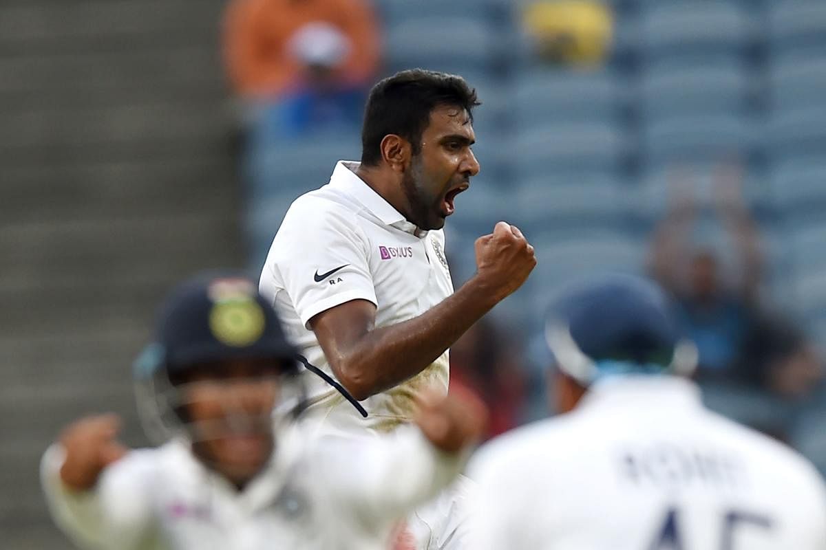  Ravichandran Ashwin. AFP Photo