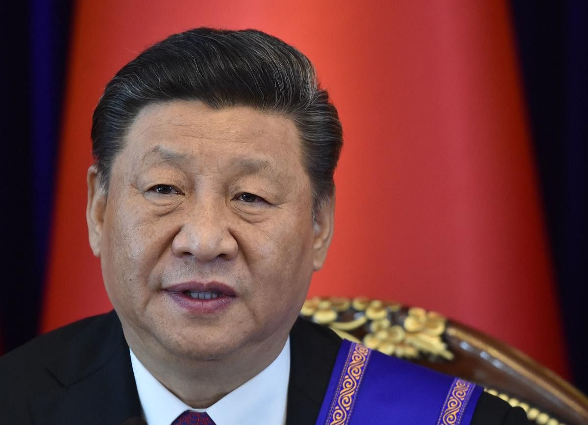 File picture of Chinese President Xi Jinping. AFP Photo