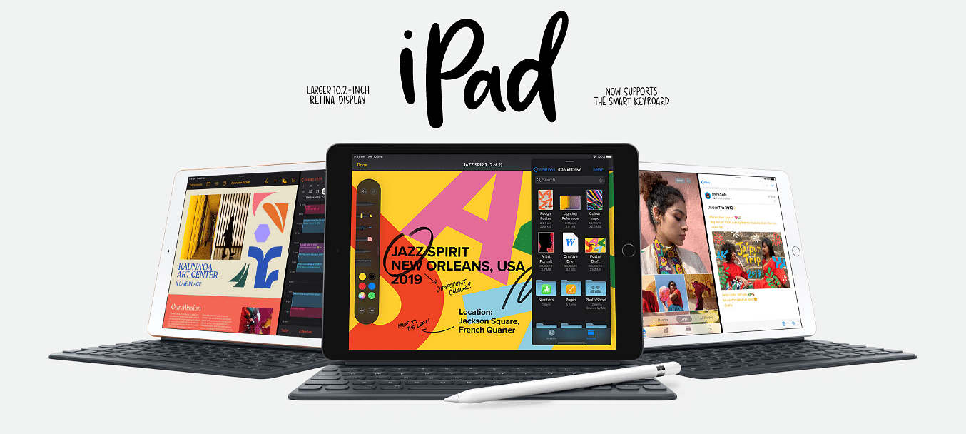 The new iPad (7th gen) released in India (Picture Credit: Apple)