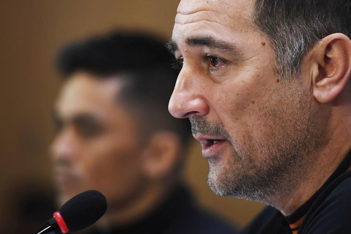 India's football coach Igor Stimac. AFP