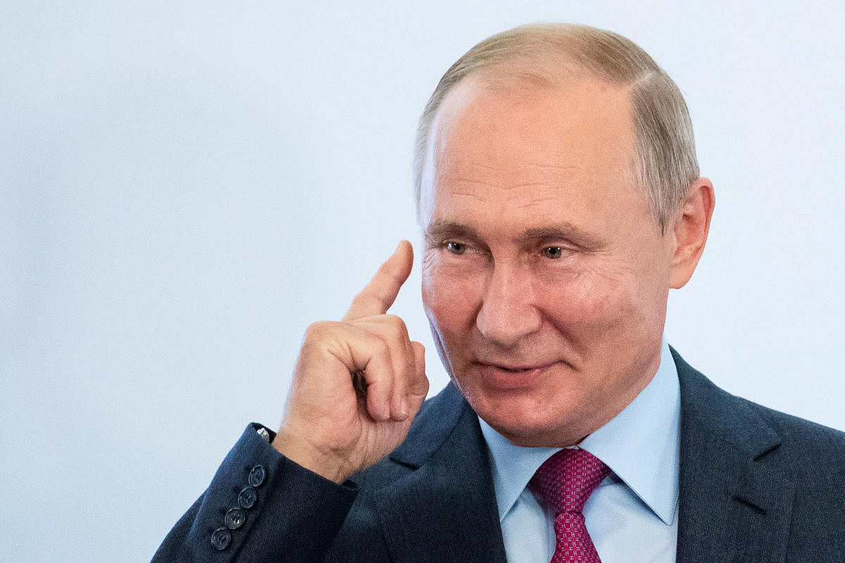 Russian President Vladimir Putin. Reuters Photo