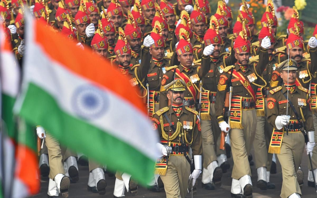 The BSF has been asked to only send its camel contingent and camel-mounted band team. (PTI File Photo)